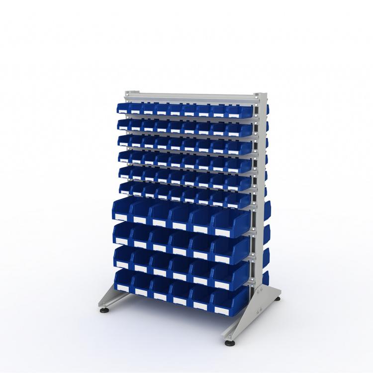 ER-00023965 Стеллаж для пластиковых лотков SORTEX двухсторонний 1500x1000x800.04