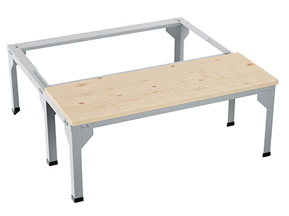 Скамья-подставка LS-21-80 сосна 334x800x770 мм