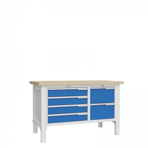 CTR 1402.S2L4.4 Верстак слесарный 1055x1393x743 мм