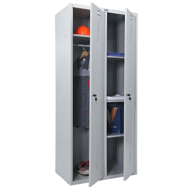 LS-21-80U Шкаф для раздевалок ПРАКТИК Стандарт 1830x800x500 мм