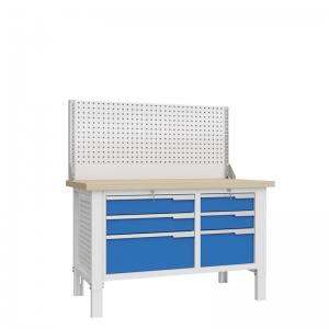 CTR 1402.S3L3.4-1 Верстак слесарный 1670x1393x743 мм