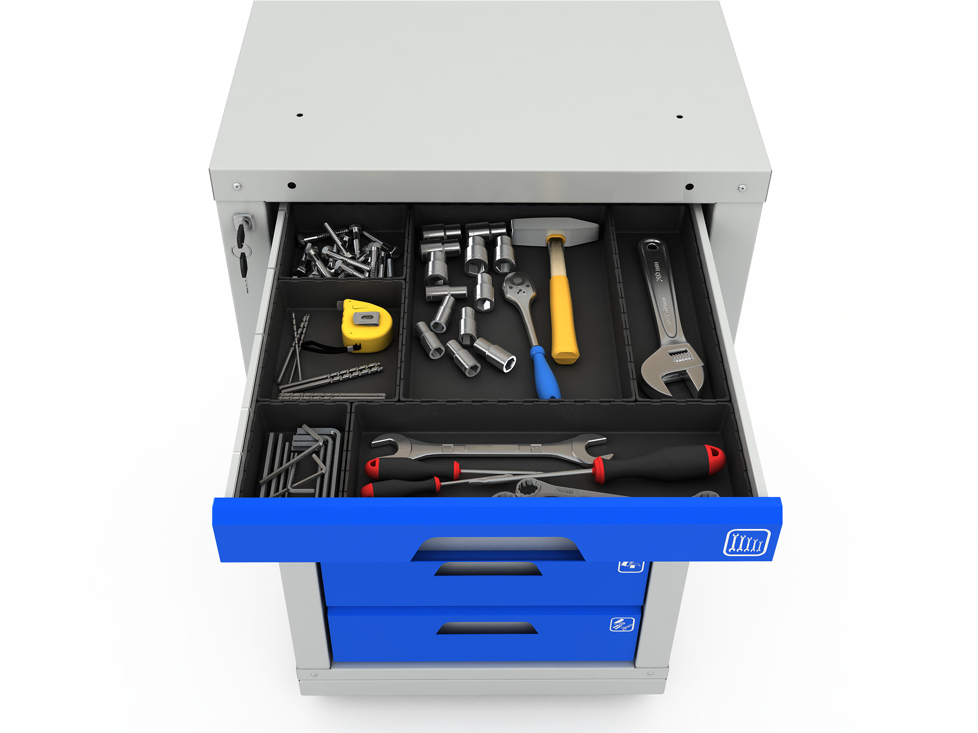 Тумба инструментальная модульная WOKER PRO 03 SF