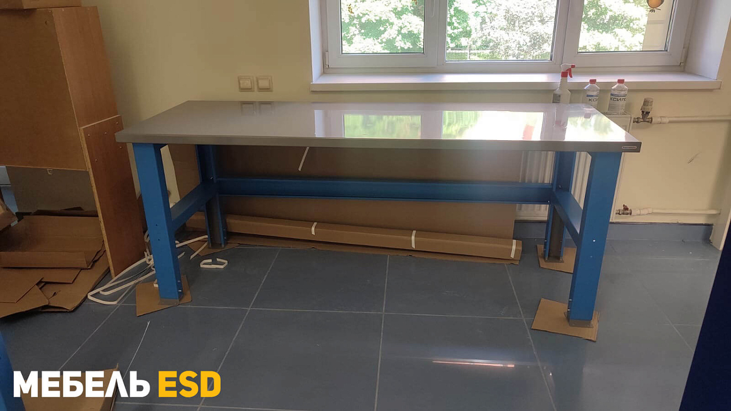 PLC 10.0 Стол металлический промышленный 1000х700 мм