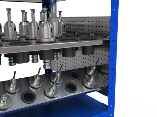 ER-00023454 Тележка для инструмента к станкам с ЧПУ CAR-TOOL XM (ISO/SK 50) 930x675x800 мм